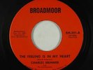 Crossover Soul 45 - Charles Brimmer - Feeling Is In My Heart - Broadmoor VG+ mp3