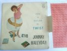 JOHNNY HALLYDAY - Ven a bailar el Twist  Espagne Philips EP 1961 LETTRES BLEUES