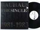 BAUHAUS The Singles 1981-1983 BEGGARS BANQUET EP VG+ 45rpm uk embossed cover
