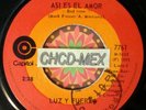 SCARCE 45 DISCOS CAPITOL MEXICO ●LUZ Y FUERZA● LATIN SOUL FUNK ASI ES EL AMOR
