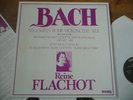 REINE FLACHOT 3 LPS BOX BACH 6 CELLO SUITES POUR VIOLONCELLE SEUL BOURG MINT LP