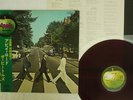 BEATLES ABBEY ROAD APPLE AP-8815 JAPAN OBI RED VINYL VINYL LP