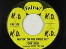 Northern Soul 45 - Four Bars - Waitin' On The Right Guy - Falew  - mp3