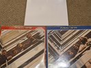 The Beatles Red & Blue  Coloured Vinyl. White album black Vinyl Albums x 3