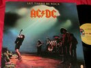 AC/DC Let There Be Rock  LP ORIGINAL 1977 U.S. NICE EXCELLENT ATCO YELLOW LABEL