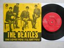 THE BEATLES RARE ORIGINAL SWEDISH SP SHE LOVES YOU R 5055 MADE IN SWEDEN 63