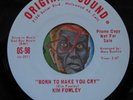 HEAR Kim Fowley 45 Born To Make You Cry / Thunder Road garage psych NM