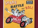 Bill Haley and His Comets SHAKE RATTLE AND ROLL EP 45 ED 2168 Hot Rod Cover