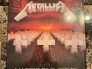 METALLICA - MASTER OF PUPPETS - *RARE* 1986 1st Pressing In Shrink
