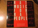 Rat Music For Rat People Various Punk Black Flag Dead Kennedys Bad Brains POSTER