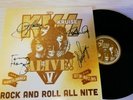 KISS KRUISE Alive  V Hand Signed By All 4 Current Members. RARE, Limited Copy...