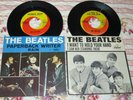 The Beatles-Paperback Writer & I Want To Hold Your Hand-Vinyl 45s w/Pic Sleeves