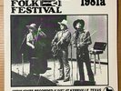 KERRVILLE FOLK FESTIVAL  1981a  Rare Folk LP  GUY CLARK   PETER ROWAN   ODETTA