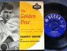 TERRY DENE - THE GOLDEN DISC rare UK 1958 EP / ROCKABILLY ROCK ’N’ ROLL / EX++