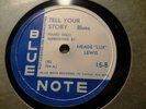 1941 MEADE LUX LEWIS Piano IMPROVISATION Tel story HONKY TONK TRAIN BLUE NOTE 15