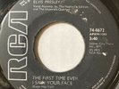 Trinidad ELVIS PRESLEY An American Trilogy 45 First Time Ever I Saw Your Face 7