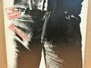 THE ROLLING STONES STICKY FINGERS STEREO UK R.STONES LP ZIP SLEEVE + INSERT CLIP