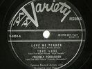 50's 78rpm   ELVIS PRESLEY / FATS DOMINO COVERS   LOVE ME TENDER BLUEBERRY HILL