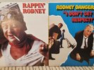 2 Rodney Dangerfield Vinyl LP Records - Rappin' Rodney & I Don't Get No Respect