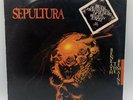 Sepultura Beneath The Remains 1989 First Pressing w/ Hype Sticker Vinyl Album