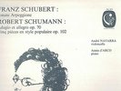 FRANCE LP ANDRÉ NAVARRA, ANNIE D'ARCO, F SCHUBERT, R SCHUMNN : ARPEGGIONE SONATA
