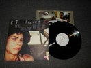 P.J. PJ HARVEY LP UH HUH HER RARE 2004 UK PRESS ISLAND WITH INNER NM