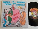CRAZY CAVAN - KNOCK KNOCK / GET YOURSELF A BAND UK 1976   CUSTOM SLEEVE