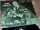 45 Love Me Tender ELVIS PRESLEY Any Way You Want Me RCA NMint w GREEN PIC SLEEVE