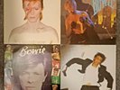 4 x LPs David Bowie Aladdin Sane Lets Dance Lodger Best Of Vinyl