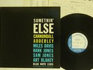 CANNONBALL ADDERLEY SOMETHIN' ELSE BLUE NOTE GXF 3001 JAPAN VINYL LP