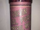 RARE Vintage PURPLE Edison Cylinder Record 3730 -- AL FIELDS: Johnny's In Town