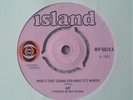 Psych, Prog: ART What's That Sound (For What It's Worth/Island WIP-6019 (1967)