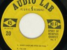 SPIRIT OF MEMPHIS QUARTET God's Got His Eyes On You Rare Black Gospel EP HEAR