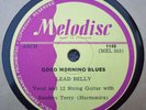 LEAD BELLY Good Morning Blues / How Long '52 UK Melodisc 78 LEADBELLY Folk Blues