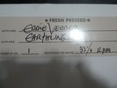 Eddie Vedder - Earthling -Limited Edition Vinyl Ten Club Fresh Pressed Edition