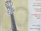 RARE CLASSIC 7 INCH EP ANDRE COLLARD LEVY CELLO PIANO CHOPIN OG FRENHC LUMEN