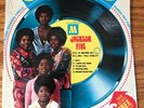 RARE JACKSON FIVE CARDBOARD CEREAL BOX CUT OUT 33 1/3 RECORD WITH 5 SONGS. #2
