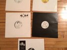 1990’s Rap Hip-Hip Vinyl Album Lot, 5 Total, Ice-T, Ice Cube, Black Sheep, etc.
