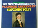 BEETHOVEN The Five Piano Concertos 4LP Box Set Solti Ashkenazy Decca SXLG 6594