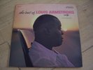 THE BEST OF LOUIS ARMSTRONG DELUXE 2 RECORD SET DXSB 7183 LP EX/EX VINYL US COPY