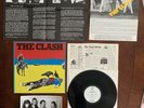 THE CLASH - Give Em Enough Rope LP USA WLP w/ bio Posters & promo photo