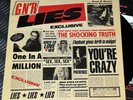 Guns 'n Roses 'Lies' 1st Issue EU '88 ORG Vinyl Record LP Uncensored Insert Rare