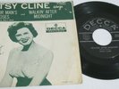 COUNTRY 45 - PATSY CLINE -  WALKIN' AFTER MIDNIGHT - PIC SLEEVE - DECCA - NICE
