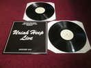 URIAH HEEP LIVE UK 1ST PRESS 1973 EX+/NEAR MINT PSYCH ROCK HARD ROCK METAL AUDIO