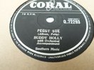 BUDDY HOLLY UK 78  PEGGY SUE / EVERYDAY (CORAL) 78 RPM