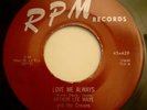 Arthur Lee Maye And The Crowns - Love Me Always - Doo Wop/R&B 45-RPM RECORDS