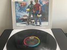 IRON EAGLE Soundtrack VG+ Vinyl In Shrink With HYPE STICKER QUEEN DIO HELIX