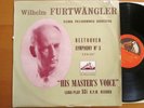ALP 1060 ED1 Furtwangler Beethoven Symphony no. 3 Eroica HMV Red Gold 1st