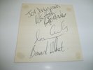 JOY DIVISION: Ultra Special Most Beautiful COMPLETE Autograph-Set  IAN CURTIS