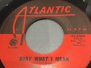 Northern Soul - The Drifters - Baby What I Mean - USA Atlantic Original A-11081
